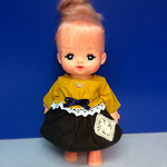 メルちゃん  試作品 前絞りブラウスとスカート