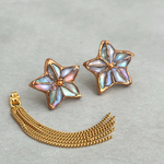 璃月　星の花　ピアス