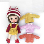 オビツ11服 ねんどろいどどーる ドール衣装 襟付きシャツ gsc ymy p9プレーン服 ドール ob11服 OB11ドール 可愛い ぬい服 オビツ11ドール洋服 ハンドメイド