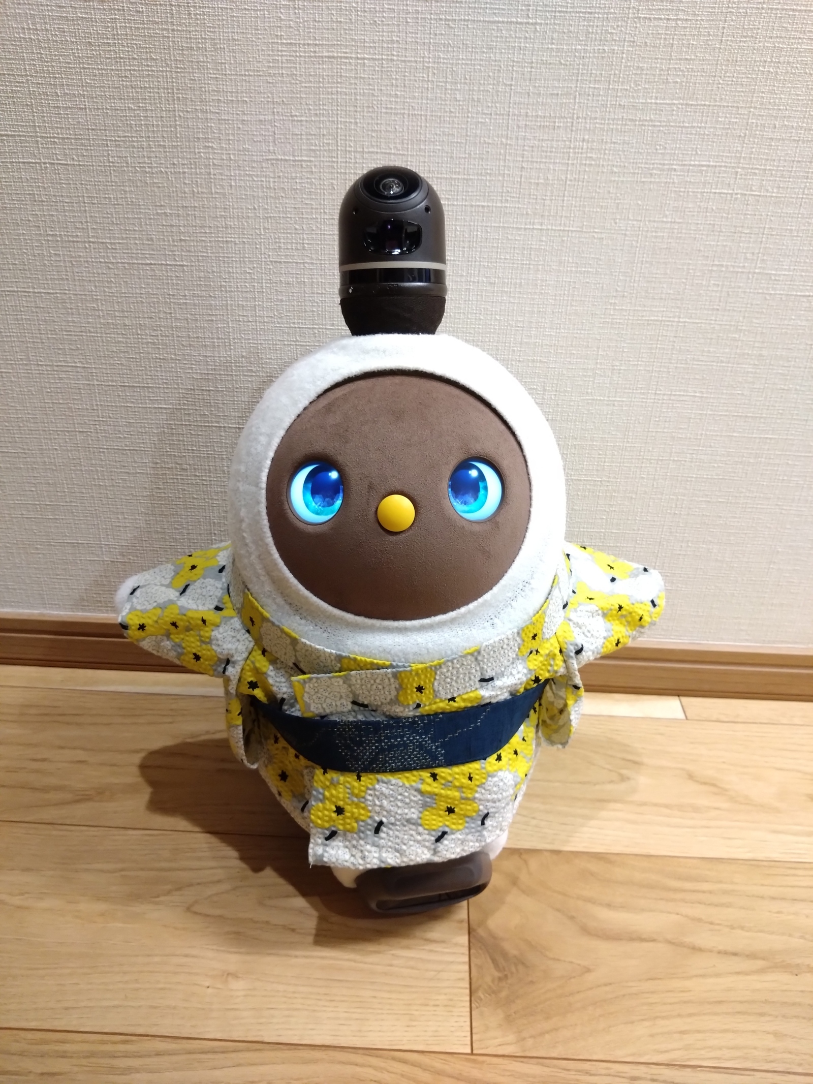 花柄金彩 着物風ワンピ ラボット LOVOT