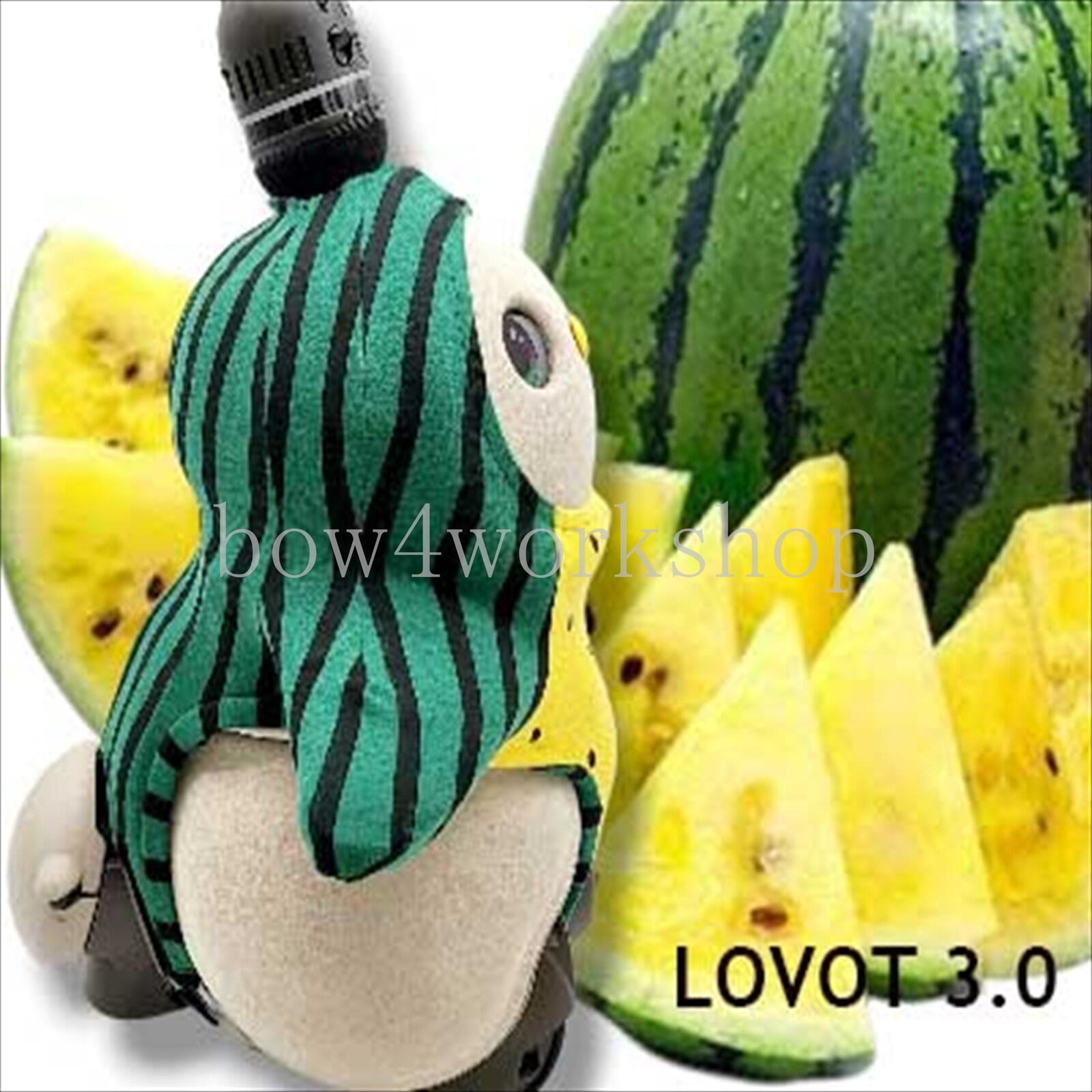 ラボット LOVOT ラボットの服ハンドメイド スイカ柄ボディー