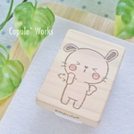 「ぐっ」ウサギさんはんこ