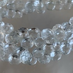 AAA+ホワイトトパーズのオニオン型ビーズ10個