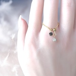 再販【No.1 Chakra Ring（ブラックスピネル）】天然石 パワーストーン 14kgf アレルギー対応 フリーサイズ