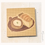 🥖 {パンスープセット｝　ミニメモ（50枚入り）🍲