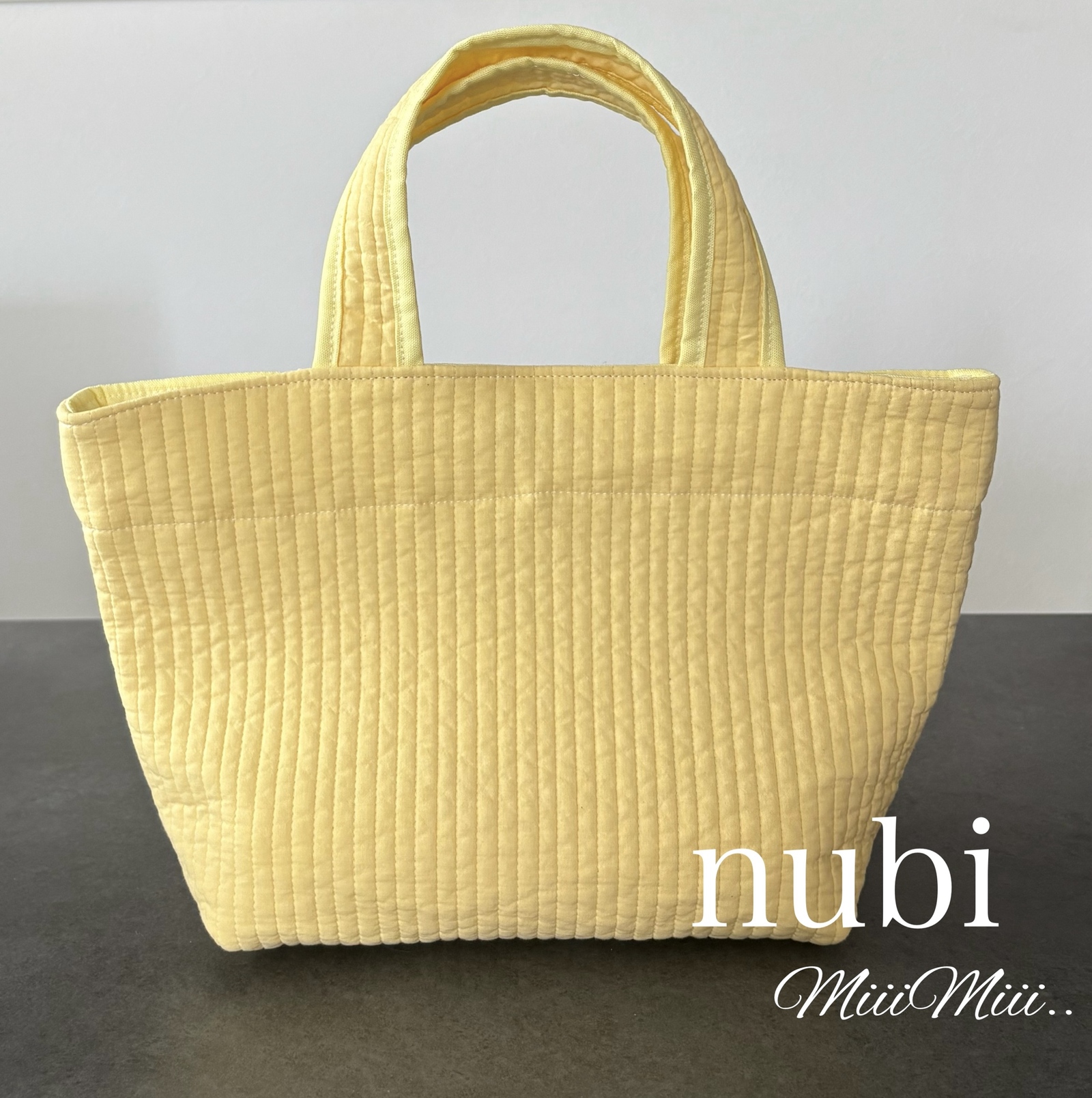 new!!!リボン付きヌビバッグ リボンヌビバッグ トートバッグ