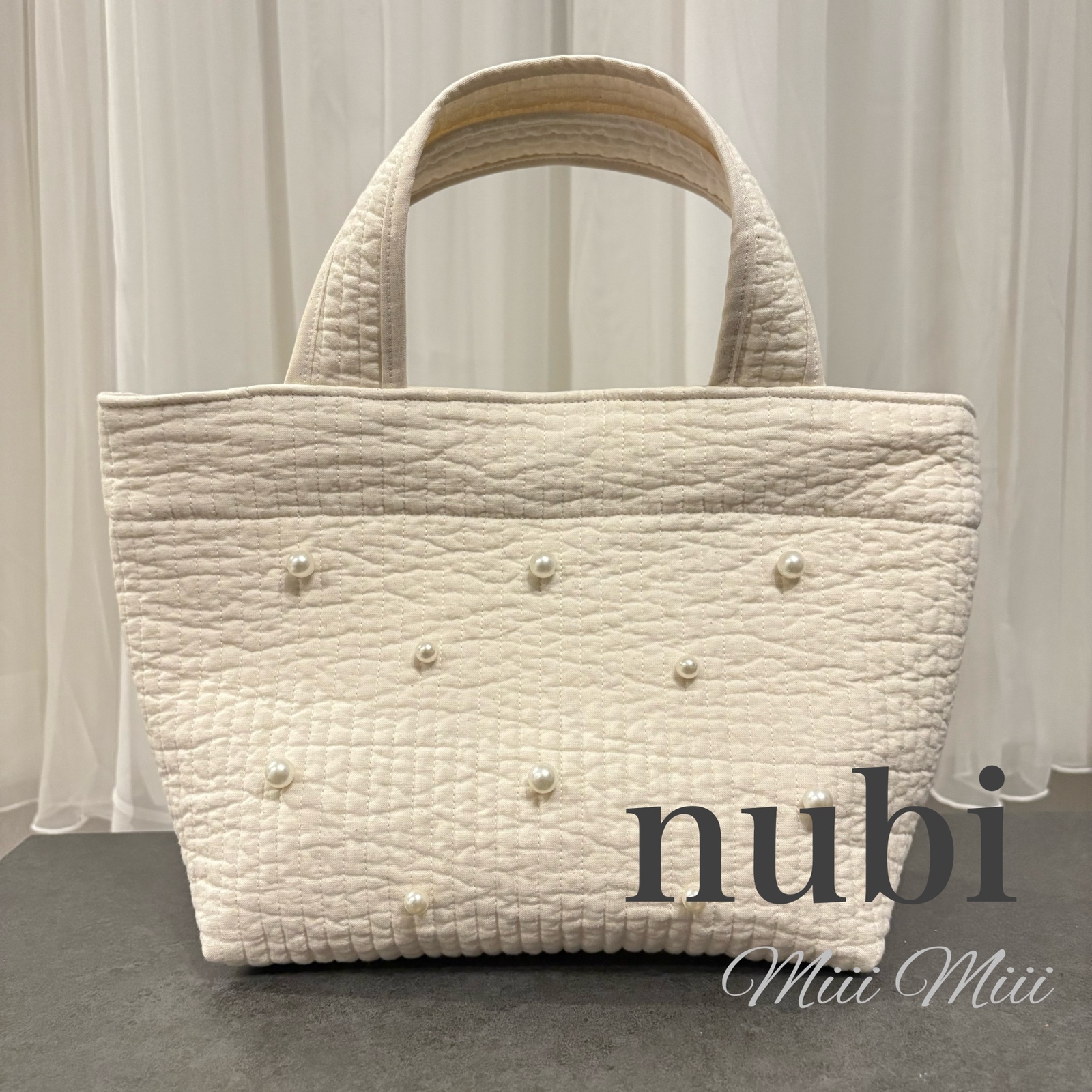 めいこ♡大人気リボン付きヌビバッグ 再入荷】大人気！リボン付きヌビバッグ - kikirara | minne