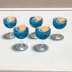 ミニチュア ドリンク オーシャンブルー おしゃれ ソーダ