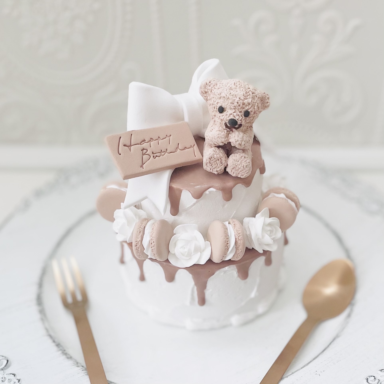 まかろに♡クレイケーキ、クリアケースM まかろに♡クレイケーキ、クリアケースM macaroni edge