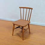 1/12サイズ　スティックバックチェア（シンプル）【受注生産】