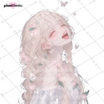 (NO.83) 人物ステッカー 女の子ステッカー 人物シール　女の子シール オリジナルステッカー　コラージュ素材　手帳素材