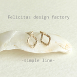  14kgf：槌目模様の ♢  pierce