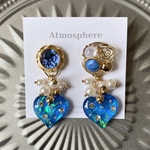 ピアス⭐︎ブルーハート