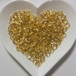 お得♡丸カン4mm ゴールド たっぷり15g