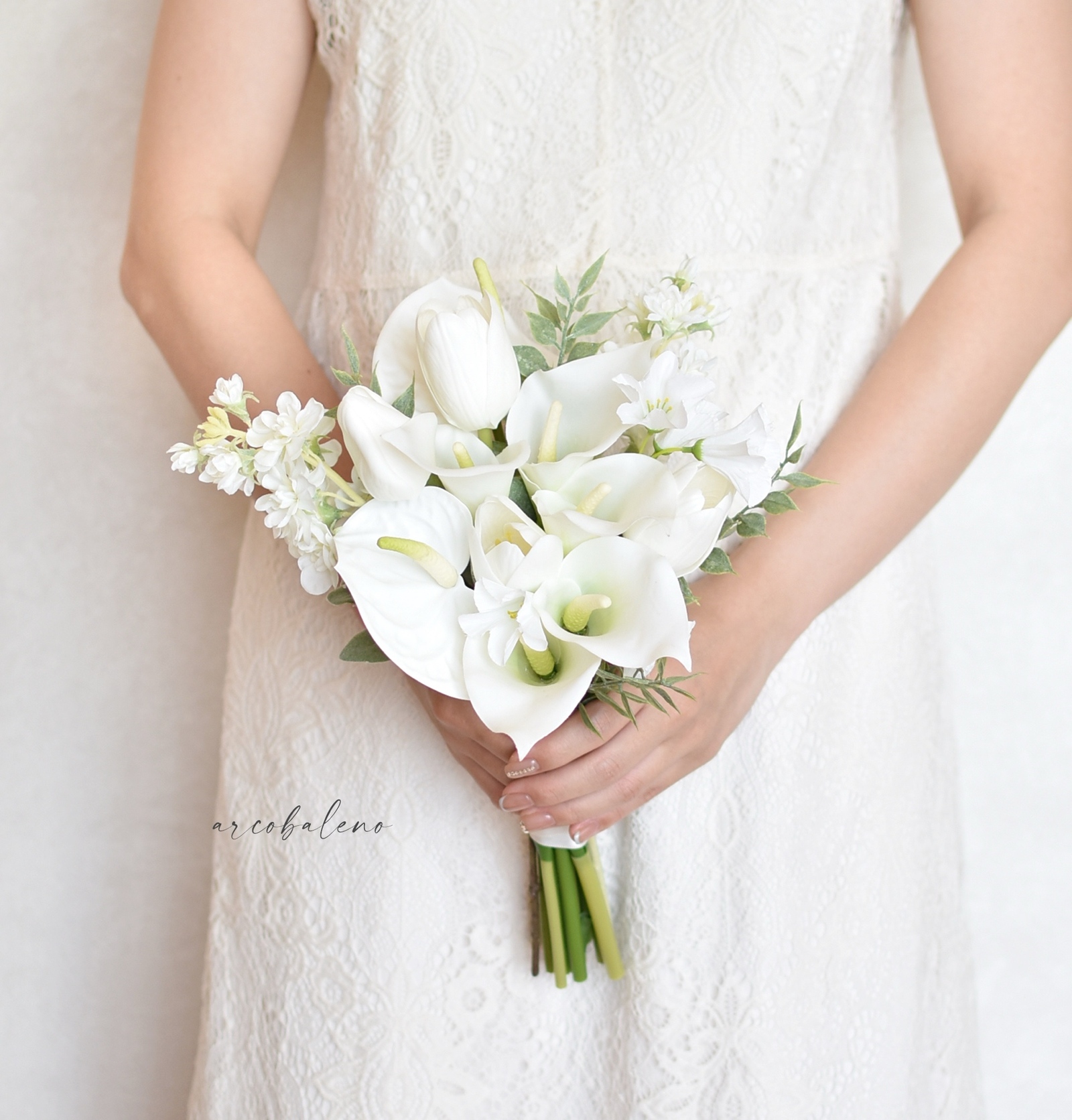 韓国風アーティシャルブーケ　ブーネトニアセット 韓国風アーティシャルブーケ ブーネトニアセット 韓国風アーティシャル