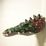 ★NEW●ANIMAL TROPHY Crocodile(M.size)アフリカン柄