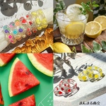 夏期限定🌞再販×10❣️【うるリング窓辺の喫茶店】スイカゼリー レモンスカッシュ フルーツポンチ リング 13号