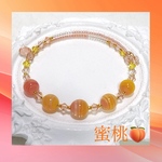 ［再販4］とんぼ玉を花束にして💐　蜜桃🍑　#桃