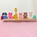 おもちゃ バランスシーソー 動物