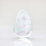 ガラスの雫の小さなオブジェ 「藤の舞」