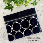 ミナペルホネン　タンバリン　通帳ポーチ　 minaperhonen