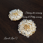 【9/25まで延長限定5日間SALE】♡再販✴︎きらめく flower　accessory☆✴︎