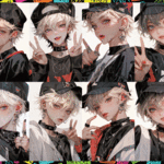 【6月受注販売品】デザインペーパー　CUTE BOY STREET POP CS コラージュシート