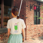 「メロンクリームソーダ」おばけアイスTシャツ116