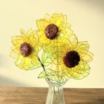 〈枯れない花〉アメリカンフラワー　ひまわり3本セット🌻