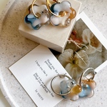 〈new〉foop pierce/earring/フープ/ミックスカラー