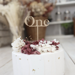 One 🕊️original cake topper １歳🎂ケーキトッパー