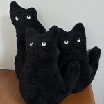 黒猫チビモコぬいぐるみ