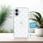 花柄 全機種対応☆TPUケース 花のシームレス・ブルー iPhone16e/Pixel9/iPhone16/Pixel8a
