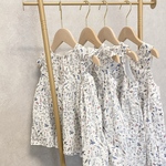 【姉妹お揃い】✴︎リバティ✴︎オーガニックコットンでサラッと着られる！ノースリーブワンピース　タナローン生地