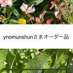  ynomunshunさまオーダー品