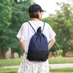 大きめナップサック・巾着　消臭タグ付　とっても軽いナイロン製　プールバッグや体操服入れ、お着替え袋に　中学生、高校生の体操服入れにもおすすめ♪大人のナップサック