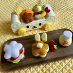 【完成品】ランチカーセット　フェルトおままごと