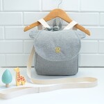 ʕ •ɷ• ʔo[ 一升餅 くまみみベビーリュック　ふんわりやわらかワッフル ]o　