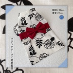 完成品◉モノトーン花柄 浴衣 犬服＊Sサイズ