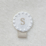 名札ワッペンsale品【くま×クリーム】