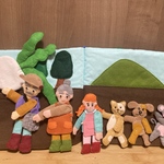再販第9弾！　大きなカブ　布絵本　知育絵本　知育玩具　ハンドメイド　フェルト