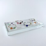 【誕生石を4種類選べるリング シルバー】天然石 指輪 フリーサイズ 推しカラー 華奢 プレゼント ギフト 誕生日 ツイスト