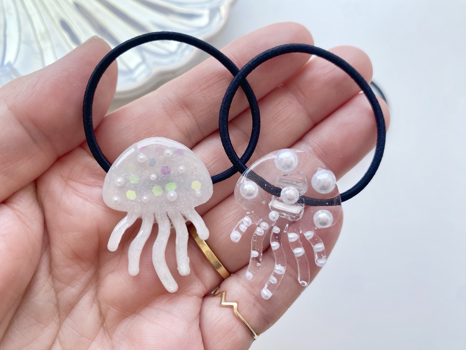 クラゲ - ヘアアクセサリーの人気通販 | minne byGMOペパボ 国内最大級