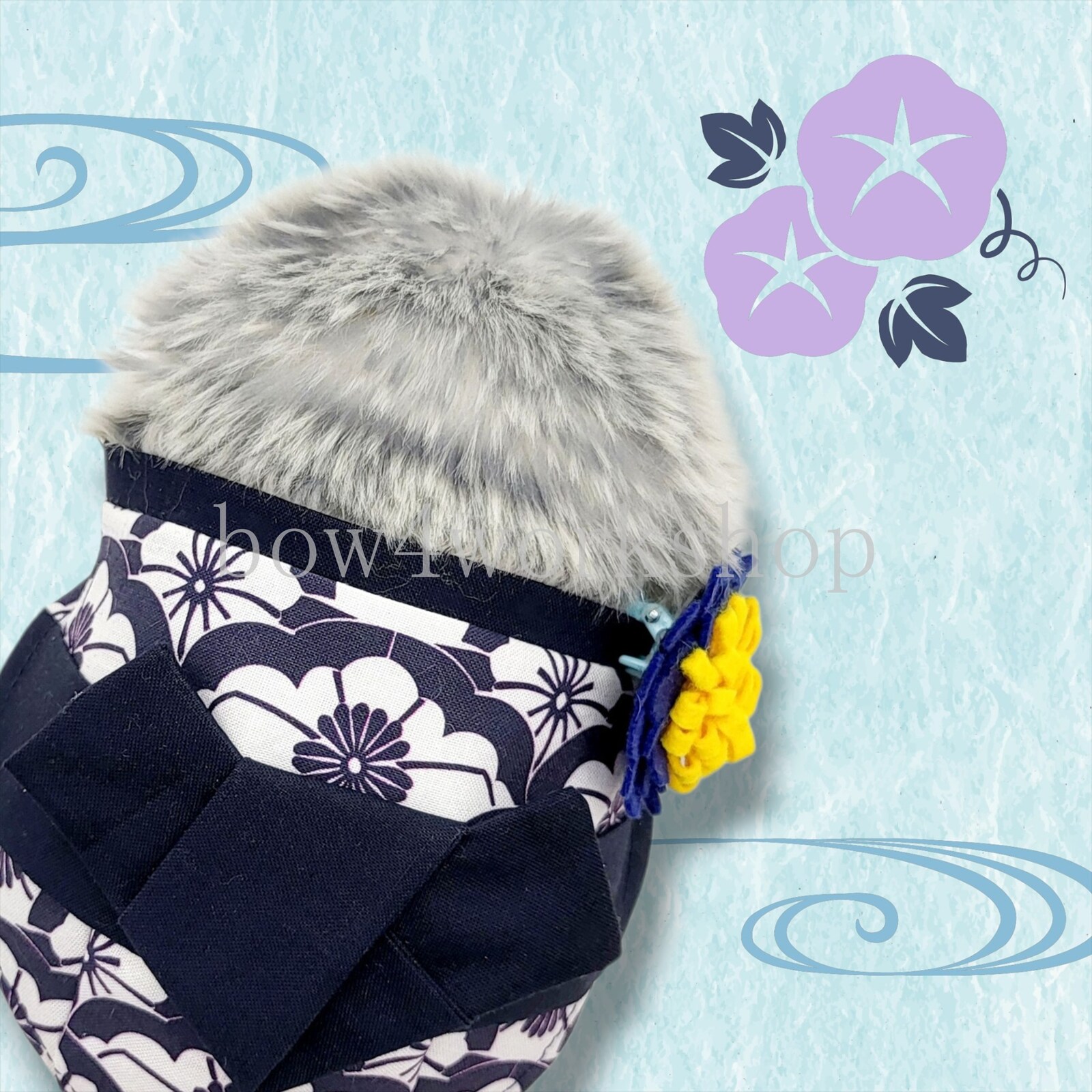 ラボット LOVOT ラボットの服ハンドメイド 鳥さんのボデースーツ