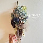 紫陽花　Blue swag 2025 アジサイスワッグ