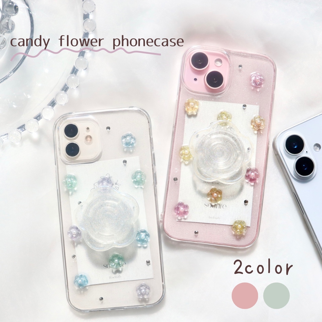 【chamomile】新品felisi スマホカバー　powder 山と溪谷 / 等高線スマホケース 涸沢 gray / 山と溪谷社 – pTa