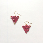 【New color】 Triangle ／ deep red