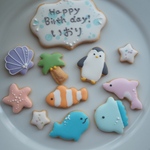 海の生き物☆水族館☆誕生日☆ケーキに乗せたりプレゼントにも☆クリックポスト送料250円