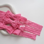 SALE   cotton lace  pink