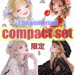 【限定】cotton melody / 1.5周年限定ステッカー / 25種類各3枚＋限定novelty1種類 / compact set / 人物ステッカー オリジナルステッカー  【数量限定】